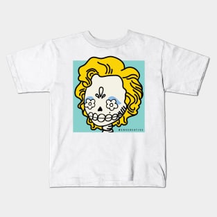 Calavera Monroe | Lights Kids T-Shirt